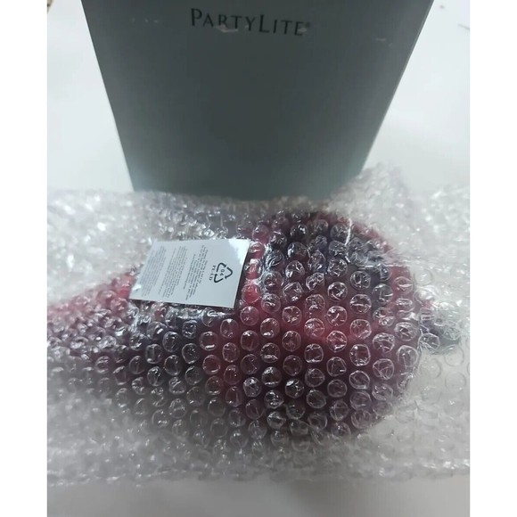 Partylite Red Christmas Ornament Tealight Candle Holder *NEW* With Box - Picture 7 of 9